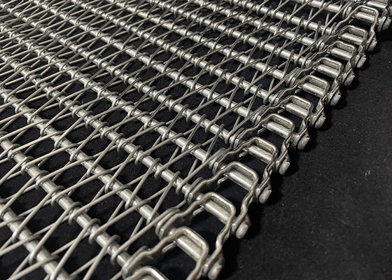 Good price Manufacturer Stainless Steel Flexible Rod Metal Spiral Conveyor Belt online