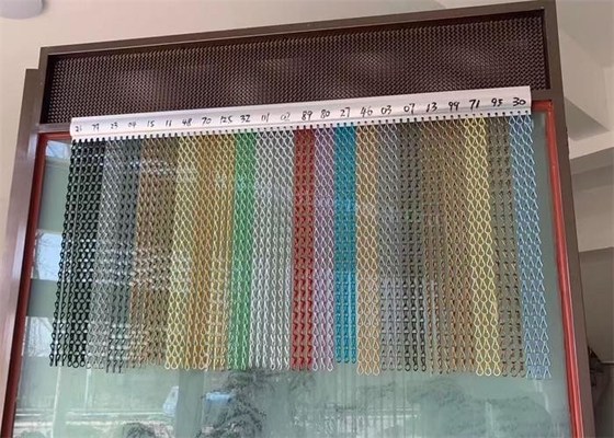Good price Decorative Aluminum Double Hook Metal Mesh Curtain For Ceiling/Railing /Overlay Surfaces/Sunshades/Cabinet online