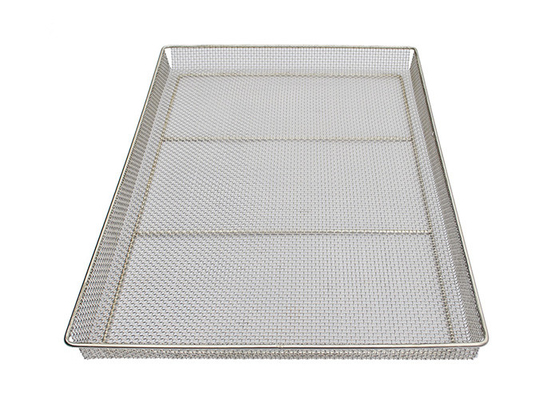 Good price 18x26 Inches Stainless Steel Oven Wire Mesh Tray Bread Cooling Drying Dehydrator Trays online