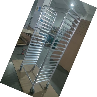 Bakery Cooling Rack Baking Tray Trolley Aluminum Alloy Cooling Rack Bakery Cart For Baking With Wheels