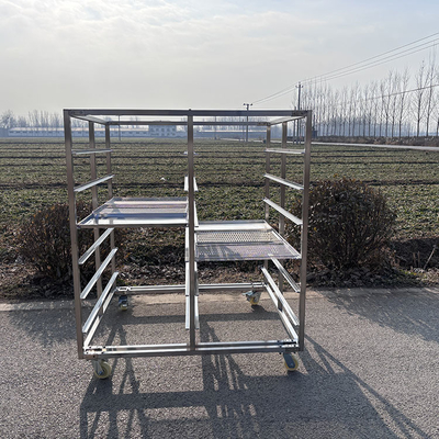 Good price Heavy Duty Stainless Steel Rack Trolley For Industrial With Brake And No Brake Common's 765 965 1300 1350 1475 1725 1750 online