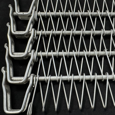 Good price Iqf Tunnel Freezer Spiral Mesh Conveyor Belt For Cooling Tower Modular online