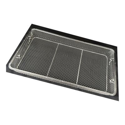 Hot Sterilization Stainless Steel Mesh Basket 1mm Wire Diameter Stroage Solution For Surgical Instrument Sterilization