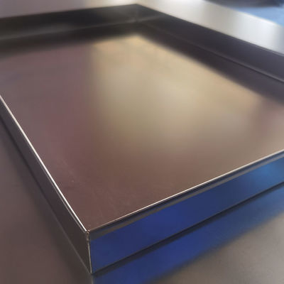 Heavy Duty Custom Size Baking Pan Tray 304 Stainless Steel For Oven