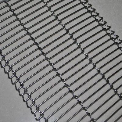 304 Stainless Steel Ladder Wire Mesh Chocolate Enrober Conveyor Belt High Working Temperature