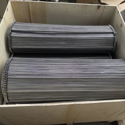 Heat Resistant Ss 304 310 Stainless Steel Spiral Wire Mesh Conveyor Belt