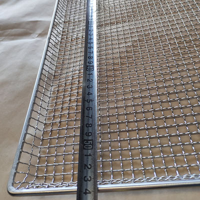 Good price Professional 800 x 600 mm 304 Stainless Steel Wire Mesh Oven Baking Donut Tray online