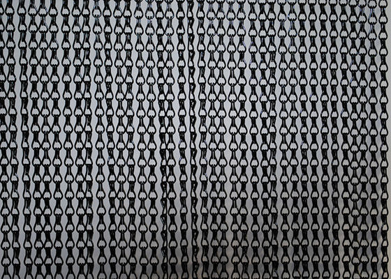 Good price Double Hook Metal Mesh Curtain / Aluminum Chain Link Curtain / Chain Fly Screen online