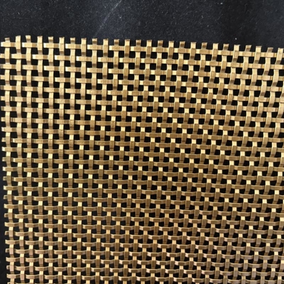 Antique Brass Bronze Decorative Wire Mesh Woven Mesh Stainless Steel 304 in Cabinet Doors Screen