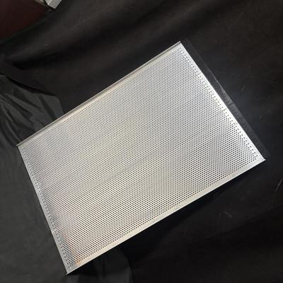 Good price Customized Rectangular Aluminum Baking Sheet Pan Right Angle Aluminum Bread Cookies Baking Tray online