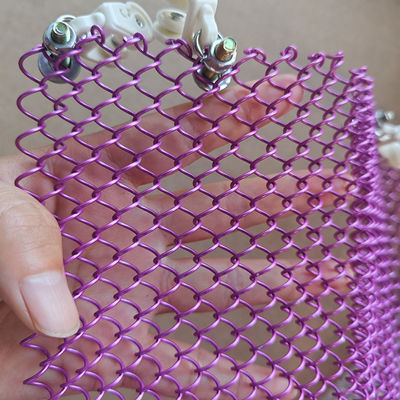 Good price Aluminum Cascade Coil Drapery Metal Mesh Curtain for Ceilings and Partitions online