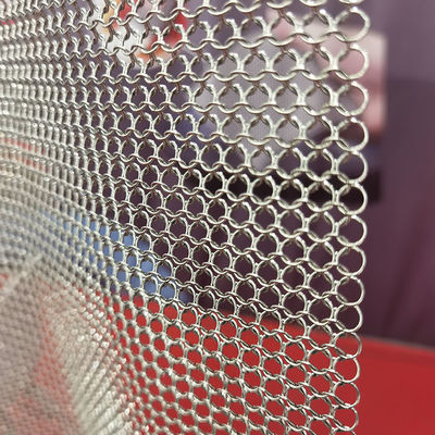 Good price Professional 316L Stainless Steel Welded Rings Chainmail Mesh for Outdoor Decoration online