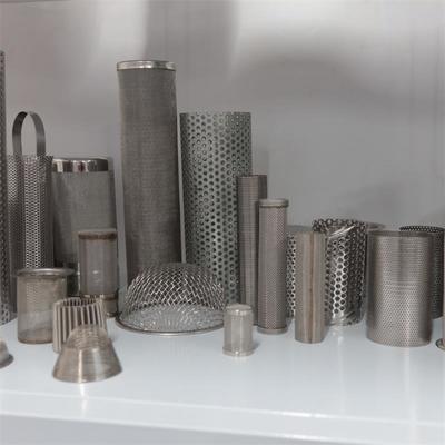 Good price Stainless Steel Perforated Filter Basket Pipe/Wire Mesh Cylinder Filter Tube/Perforated Strainer Basket online
