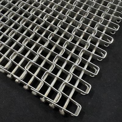 304 Flat Stainless Steel Wire Mesh Conveyor Belt For Heavy Machine   Shrink wrap conveyor