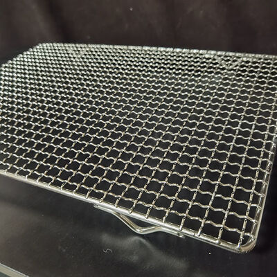 Good price Custom Size High Working Temperature Stainless Steel Wire Mesh BBQ Drying Baking Tray online