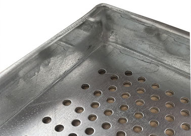 Good price Metal Perforated Aluminum Wire Mesh Tray For Food Industries , 600X400 Size online