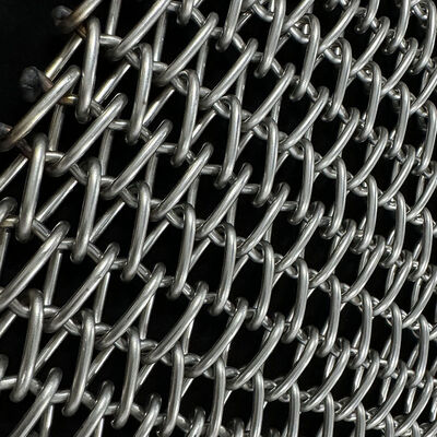 Good price Food Grade Stainless Steel 304 Metal Conveyor Chain Weave  Wire Mesh Belt for biscuit Oven Bakery annealing Furnace Tunnel  Cooling online