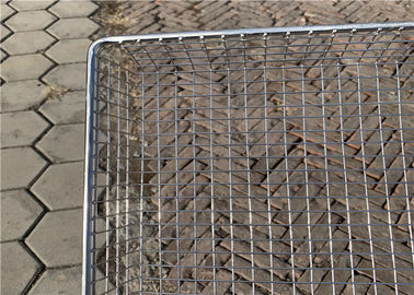 Good price Customized Size Wire Mesh Basket Tray Heat Resistance For Dehydration online