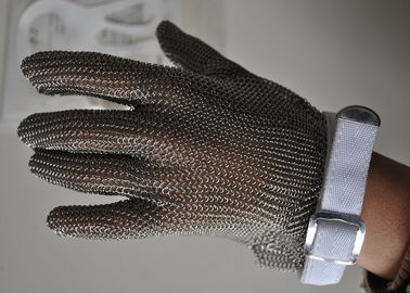 Good price 304L Stainless Steel Gloves Anti - Cut Safety Butcher Glove For Cutting Meat online