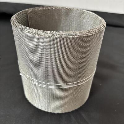 201 304 Stainless Steel Reversed Twill Dutch Weave Wire Mesh Extruder Screen Belt Filter Belt for Continuous Screen Changer