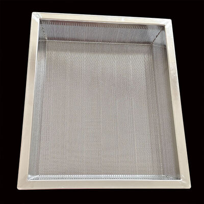 Good price Food Grade Metal Drying Mesh 304 Stainless Steel 800 X 600 18x26inch Aluminium Oven perforated baking tray online
