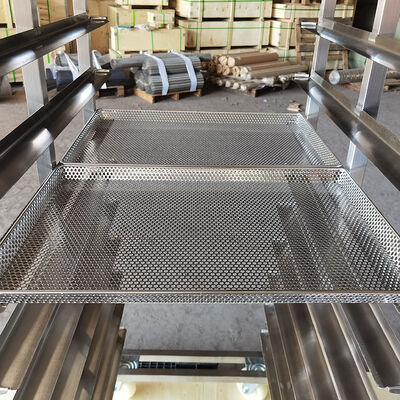 Commercial Kitchen 304 stainless Steel Drying Bakery Display Baking Bread Tray Rack Trolley