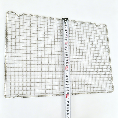 SUS 304 Stainless Steel Cooling Rack Wire Mesh Food Tray for Baking Serving Drying