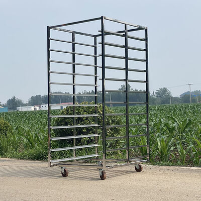 Commercial Kitchen 304 Stainless Steel Drying Bakery Display Cooling Tray Trolley
