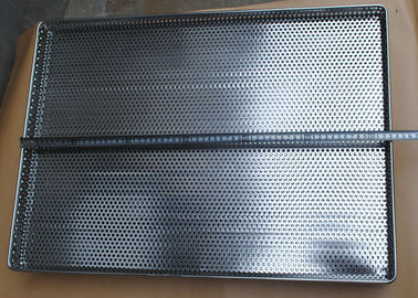 Good price 18*25inch,18*26inch Stainless Steel Full Perforated Square Baking Tray For Food online