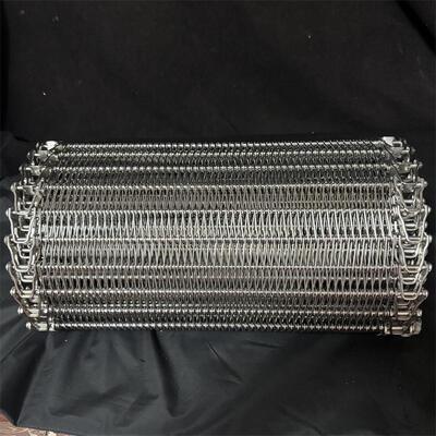 Heat Resistant Baking Oven Mesh Conveyor Belt 304 Stainless Steel Wire Belt for Bread Baking