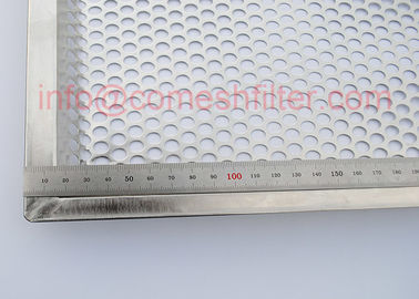 Good price Fda Stainless Steel Oven Wire Mesh Tray For Fruit Drying Size Custom online
