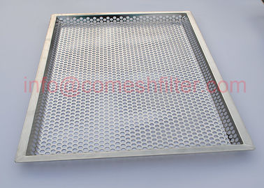 Good price SGS Fda Wire Mesh Tray Stainless Steel Rectangle Baking Pan Baking Grid online