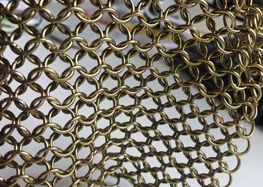 Good price Different Color Chain Mail Wire Mesh Stainless Steel Ring Mesh Curtains online