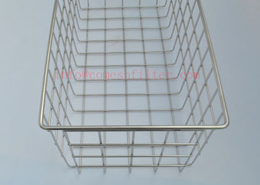 Good price 316 l Sterilization Trays Stainless Steel Basket For Surgical Instruments Medical Grade online