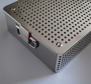 Good price FDA Metal Mesh Medical Sterilization Basket , Surgical Instrument Baskets online