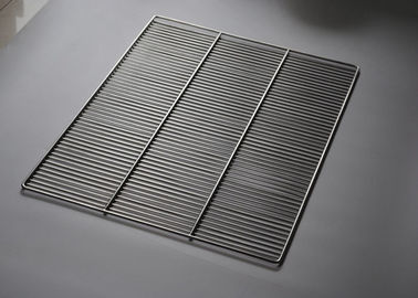 Good price 12.7x10.5 Inch Grill Wire Mesh Tray , Cooling Baking Steel Mesh Tray online