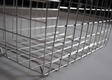 Good price Wire Mesh Strainer Disinfection Stackable Wire Baskets Food Grade Metal online