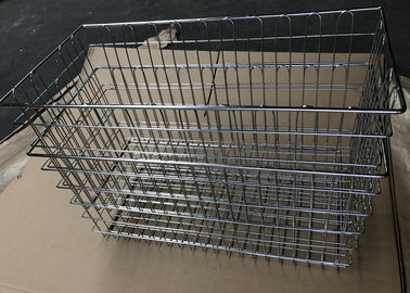 Good price Stainless Steel 304 Welded Wire Storage Basket / Kitchen Drawer Basket online
