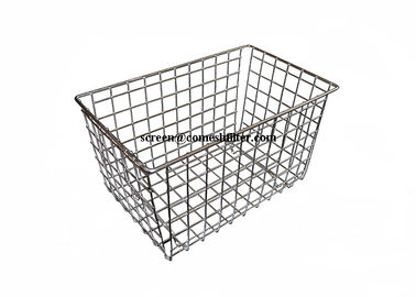 Good price Polishing Food Grade Welded Metal Wire Basket With Legs For Drying online