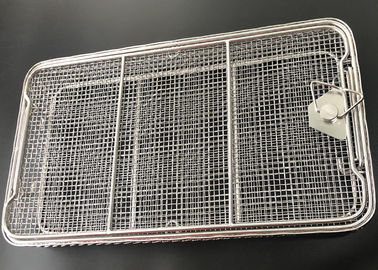 Good price Stainless Hospital Disinfection Metal Storage Basket Medical Apparatus Instruments Box online