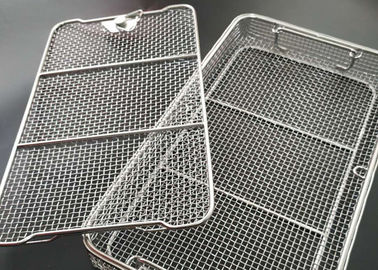 Good price Surgical Instruments Disinfection 40X25CM Stainless Steel Basket online