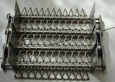 Good price Baffle Food Professing 1.6M Chain Mesh Conveyor Belt online