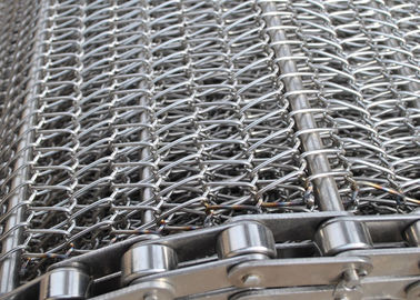 Good price 50-2000kg/M2 Wire Mesh Conveyor Belt Black For Heavy Duty Applications online