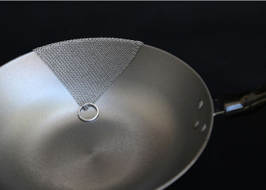 Good price Welded Rings Food Grade 316 Chainmail Cast Iron Cleaner online