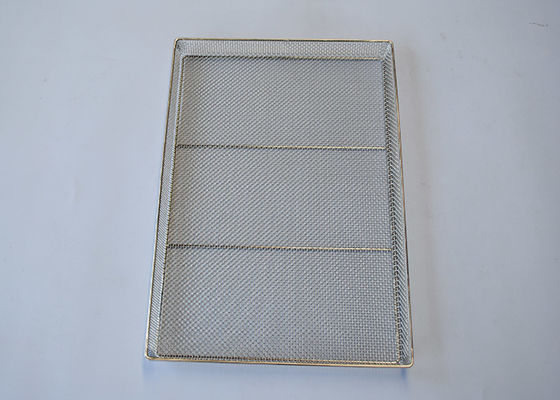 Good price Herb Dehydration Shelf 4mm Wire Mesh Tray With Small Holes online
