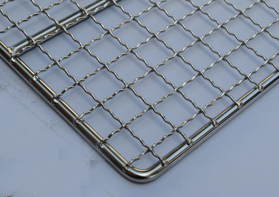 Good price 304 GRADE FDA Stainless Steel Mesh Tray For Food online