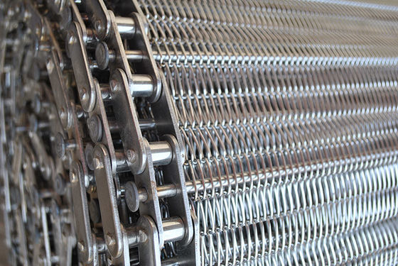 Good price Woven Balanced Stainless Steel Mesh Conveyor Belt online