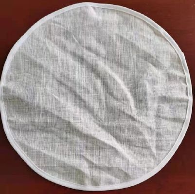 Good price 1mm Hole Size FDA Cotton Filter Mesh Round Pad online