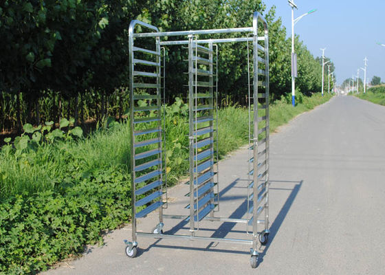 Good price Custom 304 Grade 1.5mm Ss Food Trolley Alkali Resistant online
