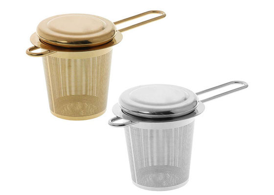 Good price 100x65mm Food Grade Ss430 Extra Fine Mesh Tea Infuser With Long Handles online